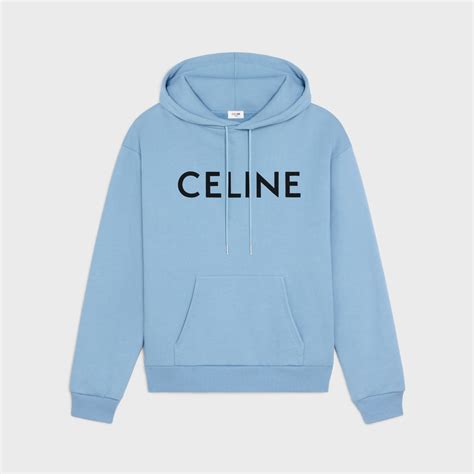 celine baby blue hoodie